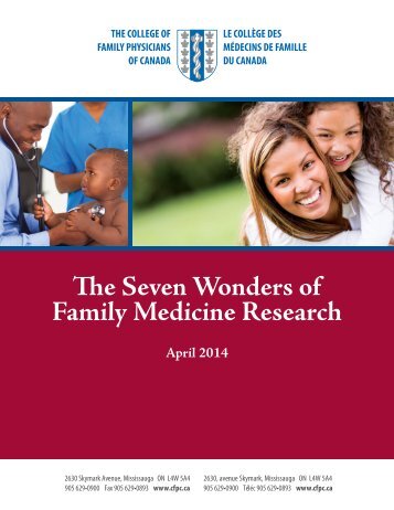 The Seven Wonders of Family Medicine Research
