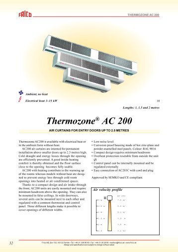 Thermozone AC 200