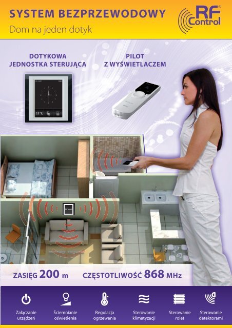 SYSTEM STEROWANIA BEZPRZEWODOWEGO www.rf-control.pl