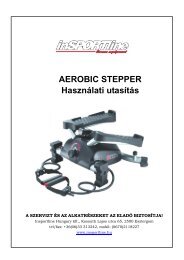 AEROBIC STEPPER Használati utasítás