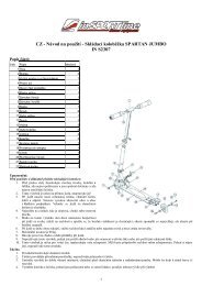 CZ - Návod na použití - Skládací koloběžka SPARTAN JUMBO IN S2307