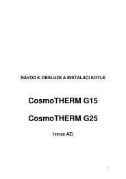 CosmoTHERM G15 CosmoTHERM G25