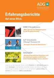 Erfahrungsberichte - ADG