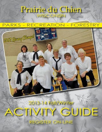 Fall/Winter Activity Guide - Prairie du Chien