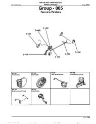 Service Brake - The Jeepdex