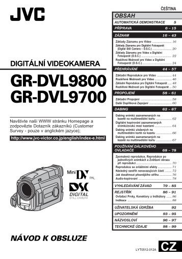 GR-DVL9800 GR-DVL9700