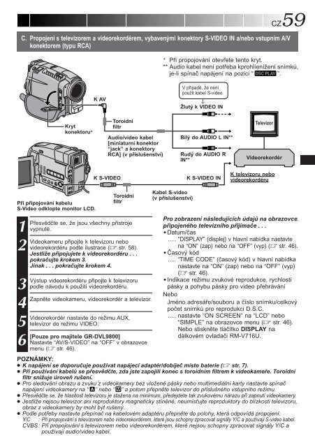 GR-DVL9800 GR-DVL9700