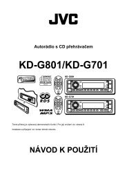 KD-G801/KD-G701