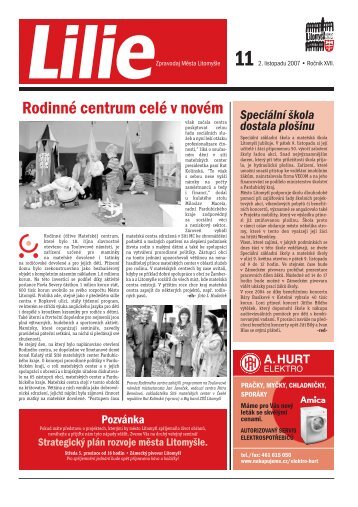 RodinnÃ© centrum celÃ© v novÃ©m - LitomyÅ¡l