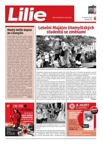 LetoÅ¡nÃ­ MajÃ¡les litomyÅ¡lskÃ½ch studentÅ¯ se zmÄnami