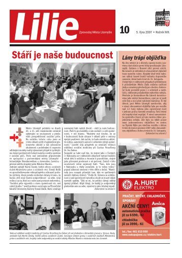 StÃ¡ÅÃ­ je naÅ¡e budoucnost LÃ¡ny trÃ¡pÃ­ objÃ­Å¾Äka - LitomyÅ¡l