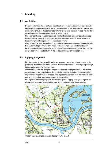 Buitengebied Velddijksestraat 7 Maasbommel