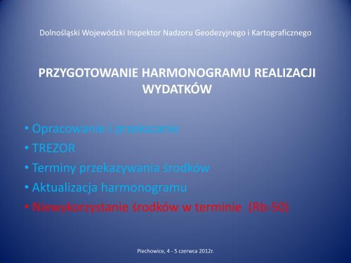 Zasady przekazywania i rozliczania dotacji udzielonych ... - DWINGiK