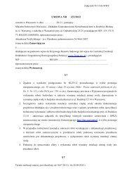 Projekt umowy- Rudzka 12-14, zw., ccw.