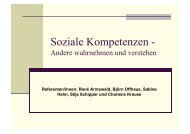 Soziale Kompetenzen -