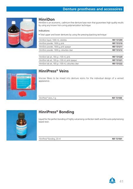 Product catalogue download... - ERNST HINRICHS GmbH