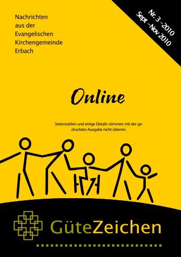 Online - Evangelische Kirchengemeinde Erbach/Odw.