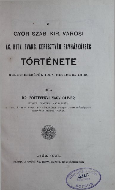 TÖRTÉNETE