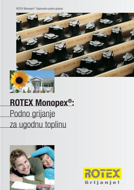 ROTEX Monopex  Podno grijanje za ugodnu toplinu