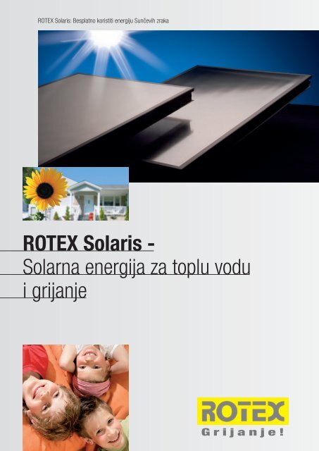 ROTEX Solaris - Solarna energija za toplu vodu i grijanje