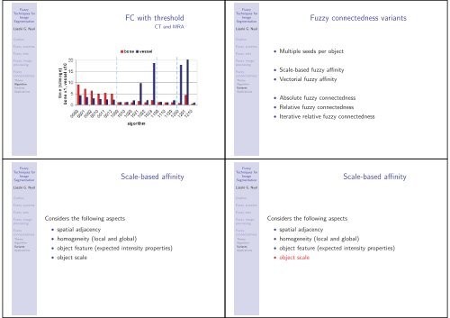 Fuzzy Techniques for Image Segmentation Outline ... - SSIP-2013