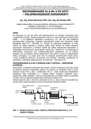 – POLOPREVÁDZKOVÉ EXPERIMENTY