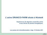 L’usine DRANCO-FARM située à Nüstedt