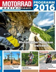 MOTORRAD action team Programm 2016