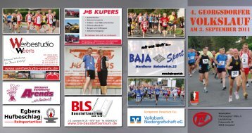 4. GEORGSDORFER VOLKSLAUF 03. September ... - TSV Georgsdorf