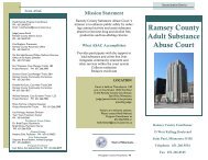 Ramsey County Adult Substance Abuse Court - Minnesota Judicial ...