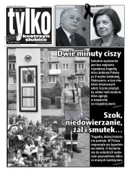 Dwie minuty ciszy Szok niedowierzanie żal i smutek…