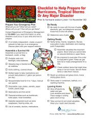 Checklist to Help Prepare for Hurricanes Tropical Storms Or Any Major Disaster