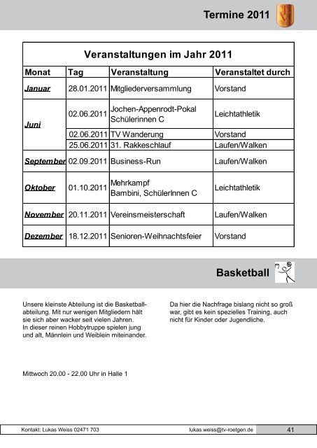 Handball - Turnverein Roetgen 1894 e.V.