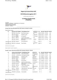 Ergebnisse WF3 - Segelclub-Eckernförde