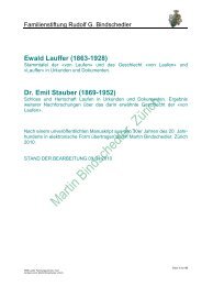 Dr. Emil Stauber - Bindschedler