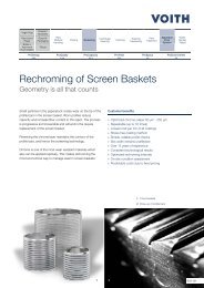 Product sheet - Voith Paper