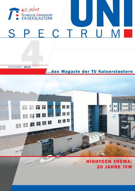 S P E C T R U M Universitat Kaiserslautern