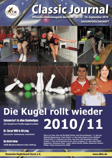 Classic Journal Online 72.2010 - Deutscher Kegler