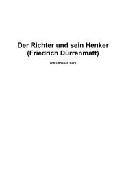 Der Richter und sein Henker (Friedrich Dürrenmatt)