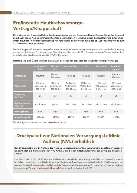 NEU - Kassenärztliche Vereinigung Mecklenburg-Vorpommern