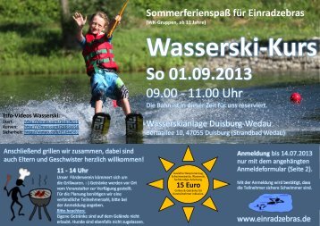 Wasserski-Kurs