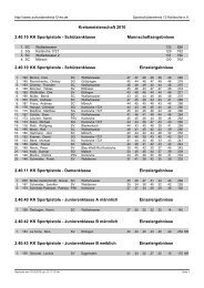 Link zur Ergebnisliste - ESG Frankonia Karlsruhe eV