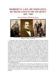 ROBERT E. LEE, DE INDIANEN, DE MEXICANEN EN DE ZWARTEN 1855 - 1868