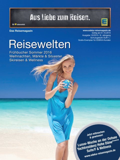 Edeka Reisemagazin Reisewelten