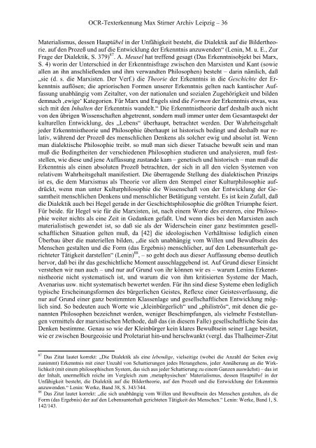 [1] Lenin als Philosoph Inaugural-Dissertation Genehmigt Von der ...