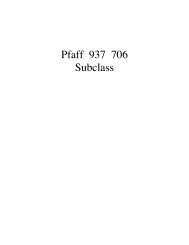 Parts book for Pfaff 937-706 subclass
