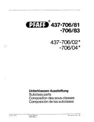 Pfaff 437 706 81 83 02 04 Subclass