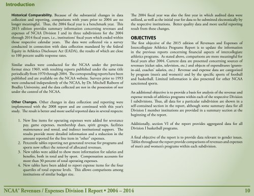 Revenues & EXPENSES