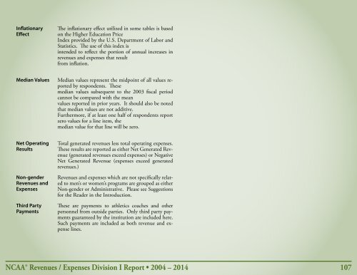 Revenues & EXPENSES