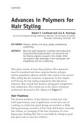 Advances in Polymers for Hair Styling - Allured Books